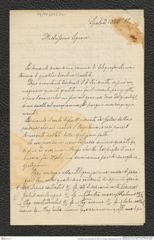 Nachlass Franz Steindachner, Brief von Giorgio Kolombatovic an Franz Steindachner (13.03.1881), Inv.Nr. 275.02, Seite 1